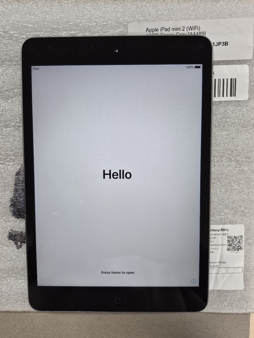 Apple iPad mini 2 Space Gray Rear Panel Tablet